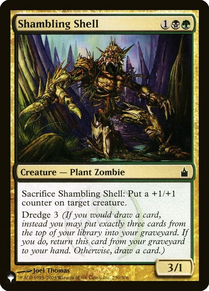 Image for Shambling Shell (The List Reprints) (230/306) - Magic: The Gathering