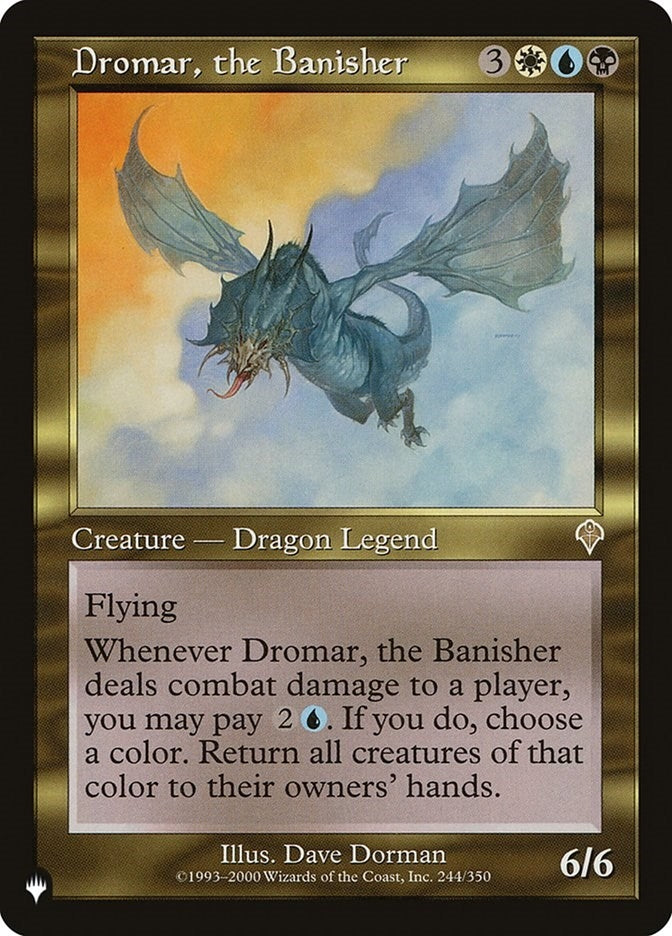 Image for Dromar, the Banisher (The List Reprints) (244/350) - Magic: The Gathering