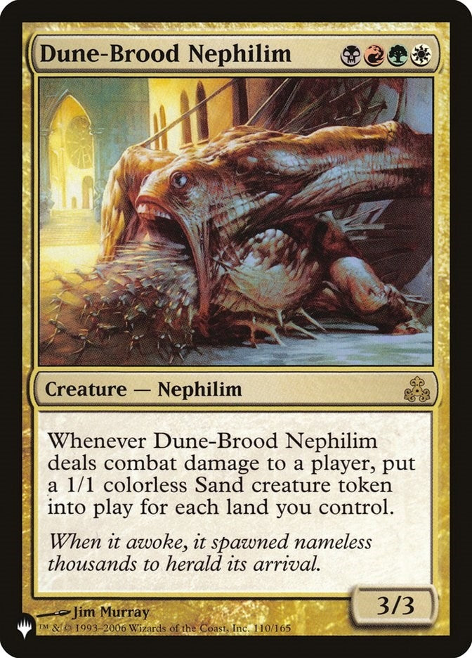 Image for Dune-Brood Nephilim (The List Reprints) (110/165) - Magic: The Gathering
