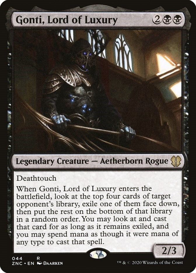 Image for Gonti, Lord of Luxury (Commander: Zendikar Rising) (44) - Magic: The Gathering