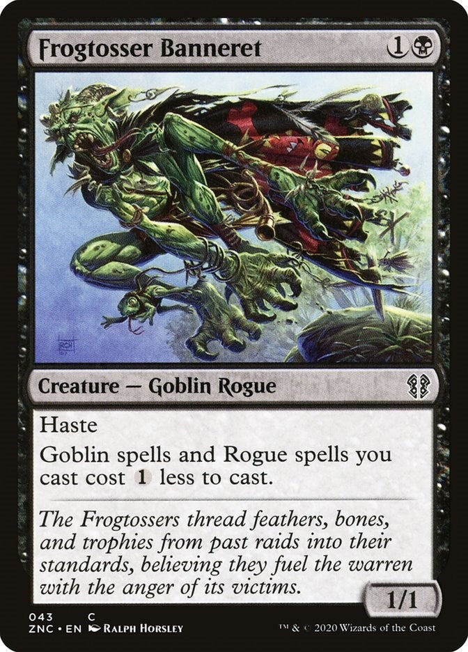 Image for Frogtosser Banneret (Commander: Zendikar Rising) (43) - Magic: The Gathering