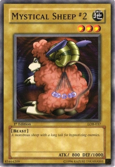 Image for Mystical Sheep #2 (The Legend of Blue Eyes White Dragon) (LOB-037) - YuGiOh