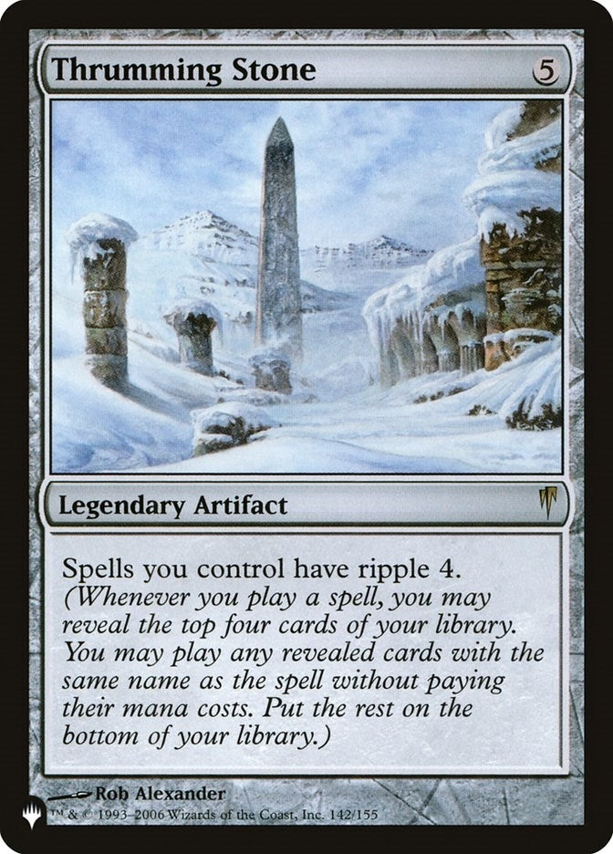 Image for Thrumming Stone (The List Reprints) (142/155) - Magic: The Gathering
