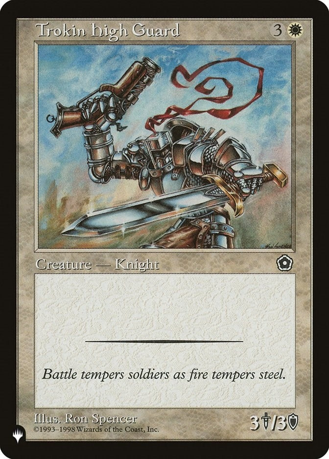 Image for Trokin High Guard (The List Reprints) - Magic: The Gathering