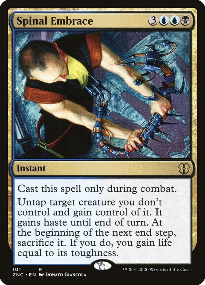 Image for Spinal Embrace (Commander: Zendikar Rising) (101) - Magic: The Gathering