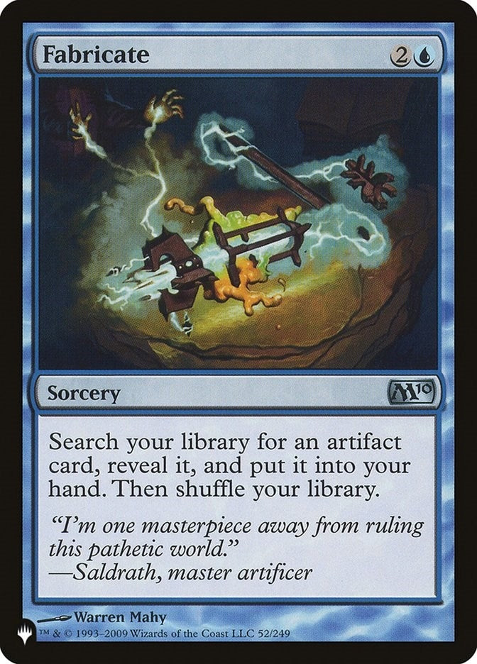 Image for Fabricate (The List Reprints) (52/249) - Magic: The Gathering