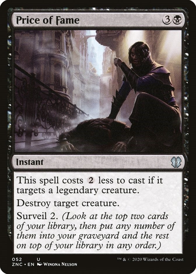 Image for Price of Fame (Commander: Zendikar Rising) (52) - Magic: The Gathering