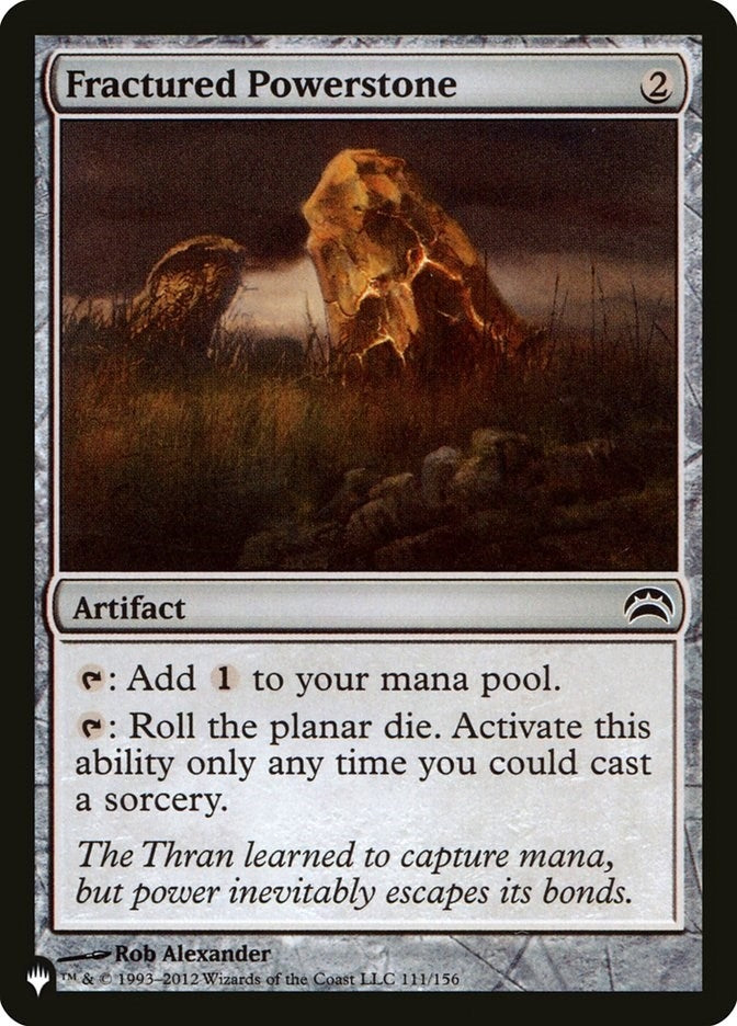 Image for Fractured Powerstone (The List Reprints) (111/156) - Magic: The Gathering