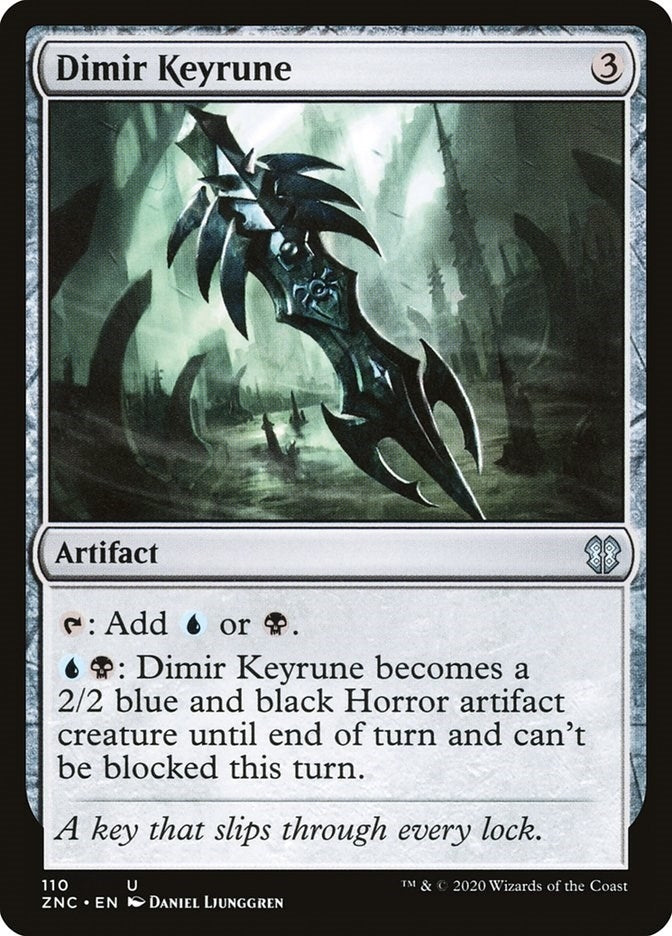 Image for Dimir Keyrune (Commander: Zendikar Rising) (110) - Magic: The Gathering