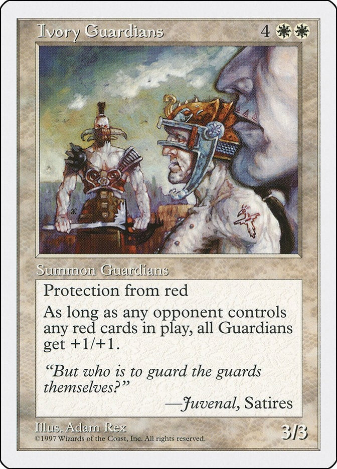 Image for Ivory Guardians (Fifth Edition) - Magic: The Gathering