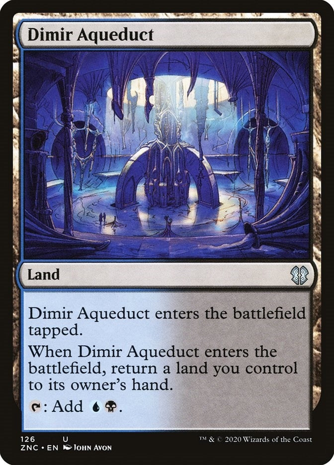 Image for Dimir Aqueduct (Commander: Zendikar Rising) (126) - Magic: The Gathering