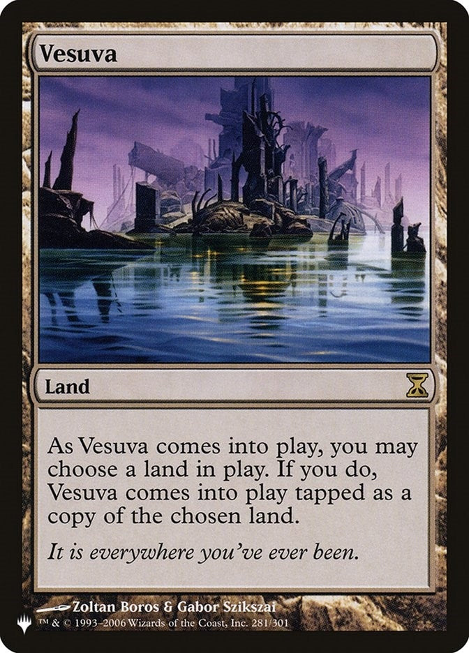 Image for Vesuva (The List Reprints) (281/301) - Magic: The Gathering