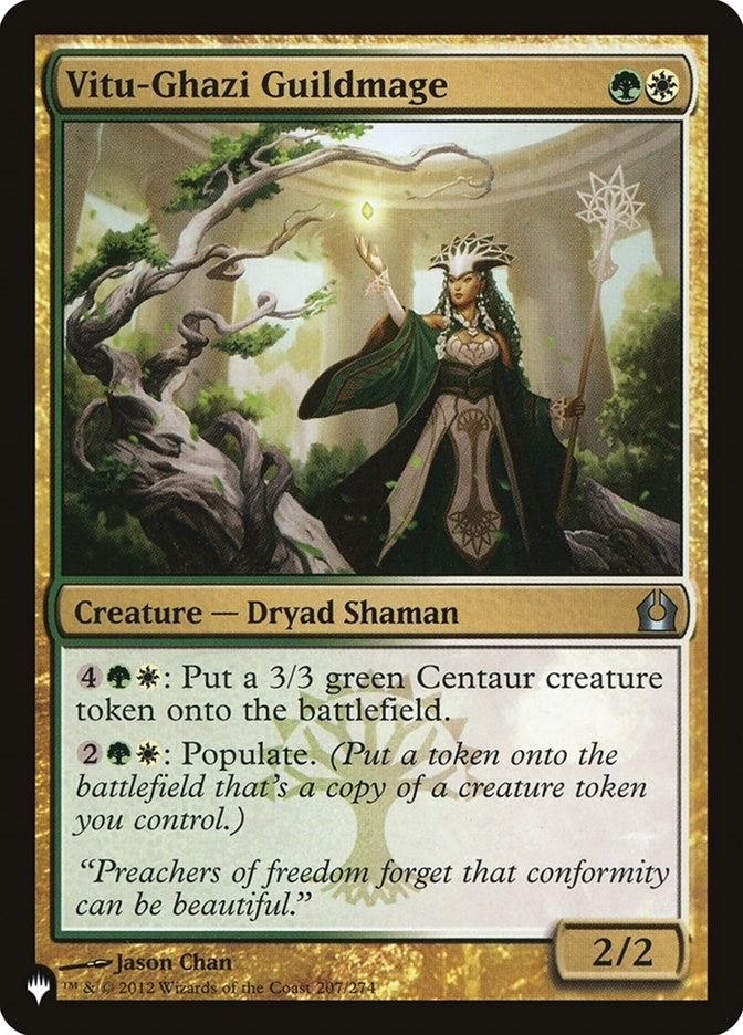 Image for Vitu-Ghazi Guildmage (The List Reprints) (207/274) - Magic: The Gathering