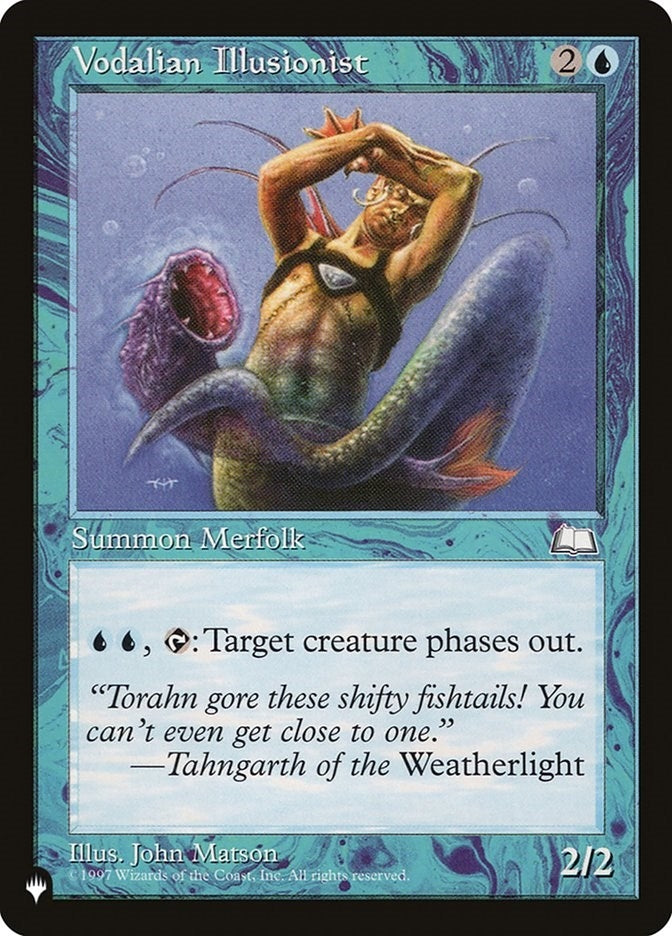 Image for Vodalian Illusionist (The List Reprints) - Magic: The Gathering