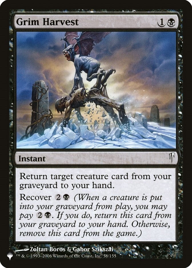 Image for Grim Harvest (The List Reprints) (58/155) - Magic: The Gathering