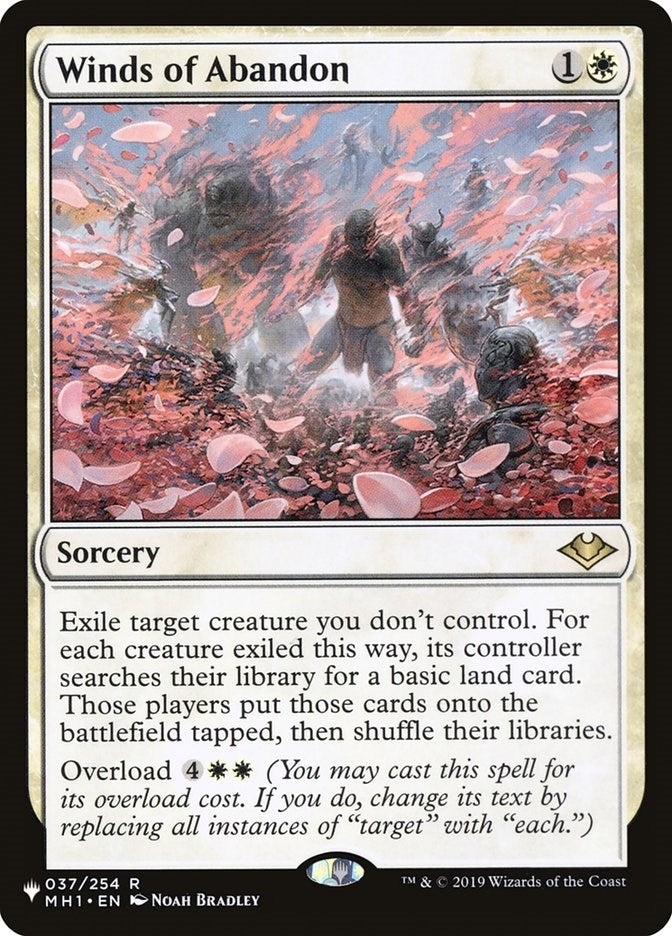 Image for Winds of Abandon (The List Reprints) (037/254) - Magic: The Gathering