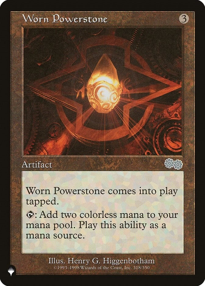 Image for Worn Powerstone (The List Reprints) (318/350) - Magic: The Gathering