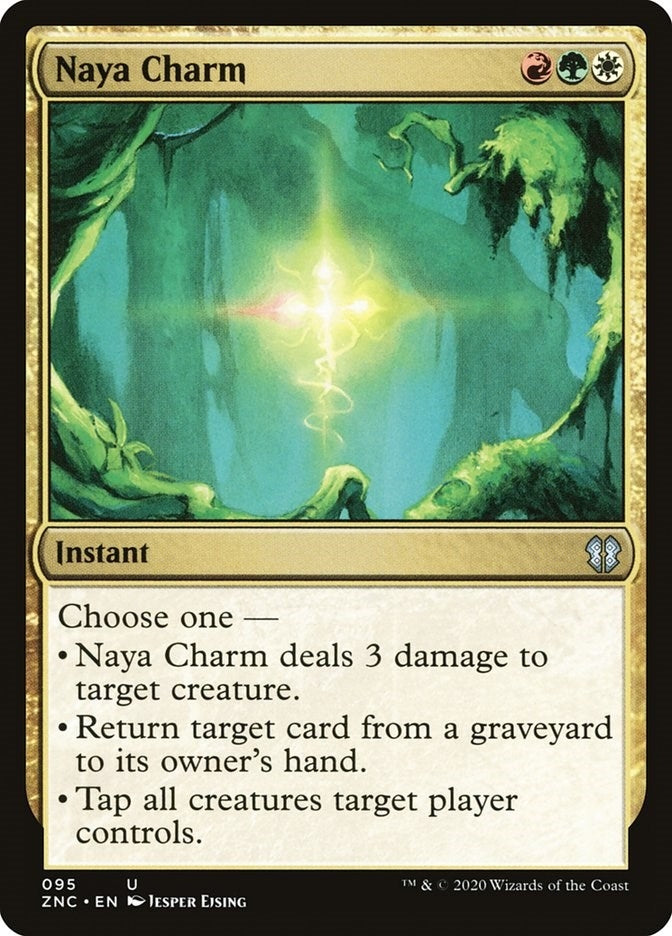 Image for Naya Charm (Commander: Zendikar Rising) (95) - Magic: The Gathering