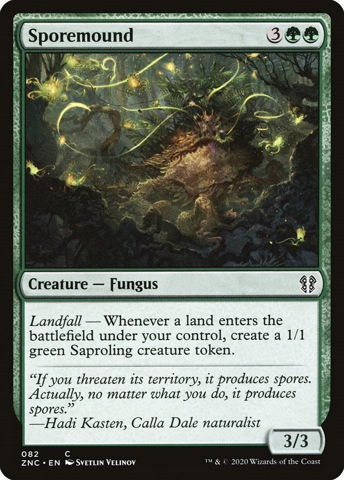 Image for Sporemound (Commander: Zendikar Rising) (82) - Magic: The Gathering