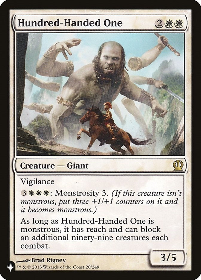Image for Hundred-Handed One (The List Reprints) (20/249) - Magic: The Gathering