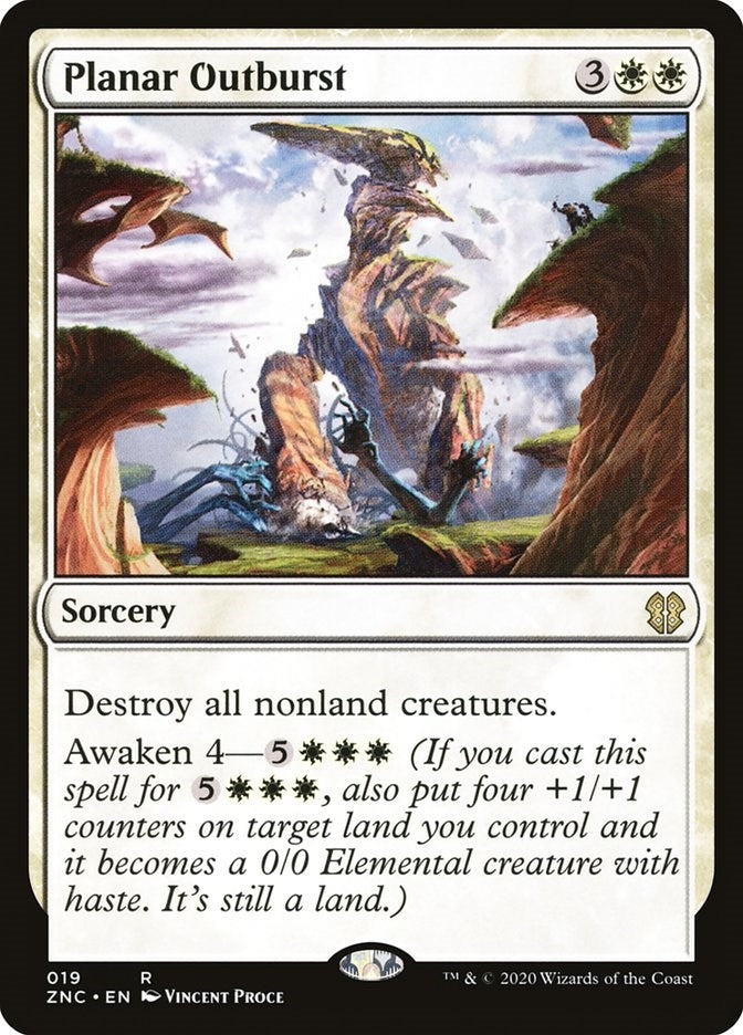 Image for Planar Outburst (Commander: Zendikar Rising) (19) - Magic: The Gathering