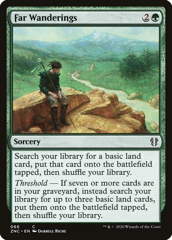 Image for Far Wanderings (Commander: Zendikar Rising) (66) - Magic: The Gathering