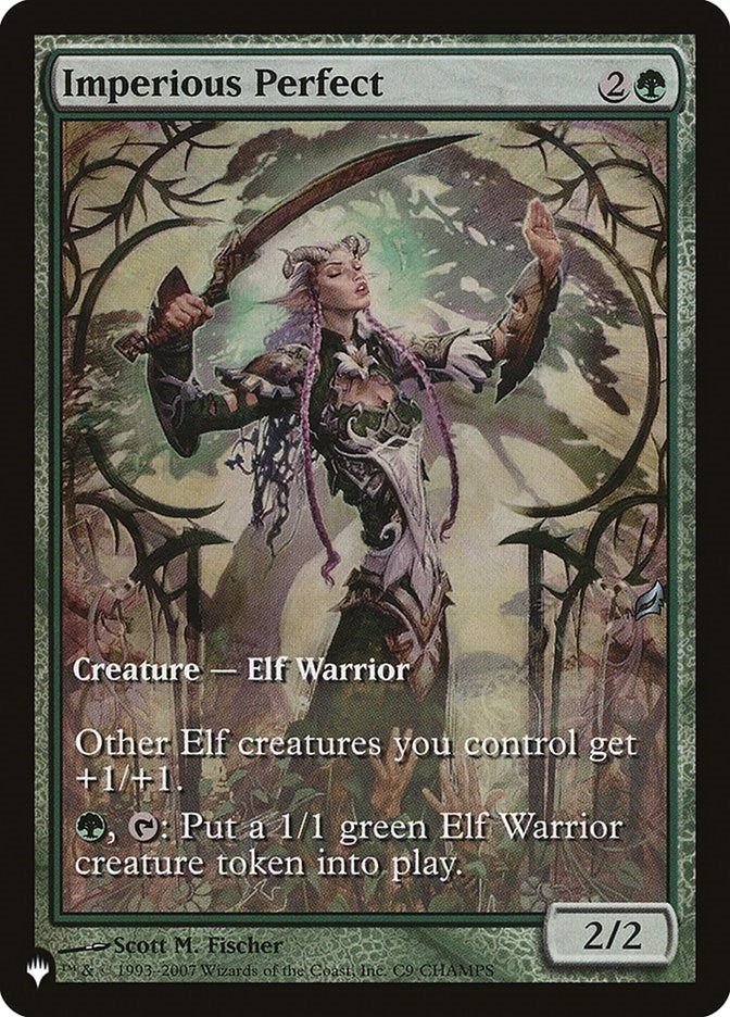 Image for Imperious Perfect (CHAMPS) (The List Reprints) (C9) - Magic: The Gathering