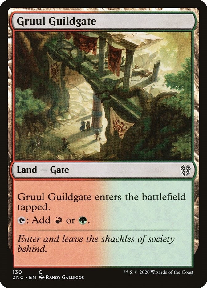 Image for Gruul Guildgate (Commander: Zendikar Rising) (130) - Magic: The Gathering