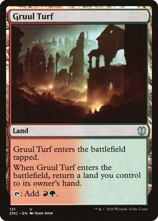 Image for Gruul Turf (Commander: Zendikar Rising) (131) - Magic: The Gathering