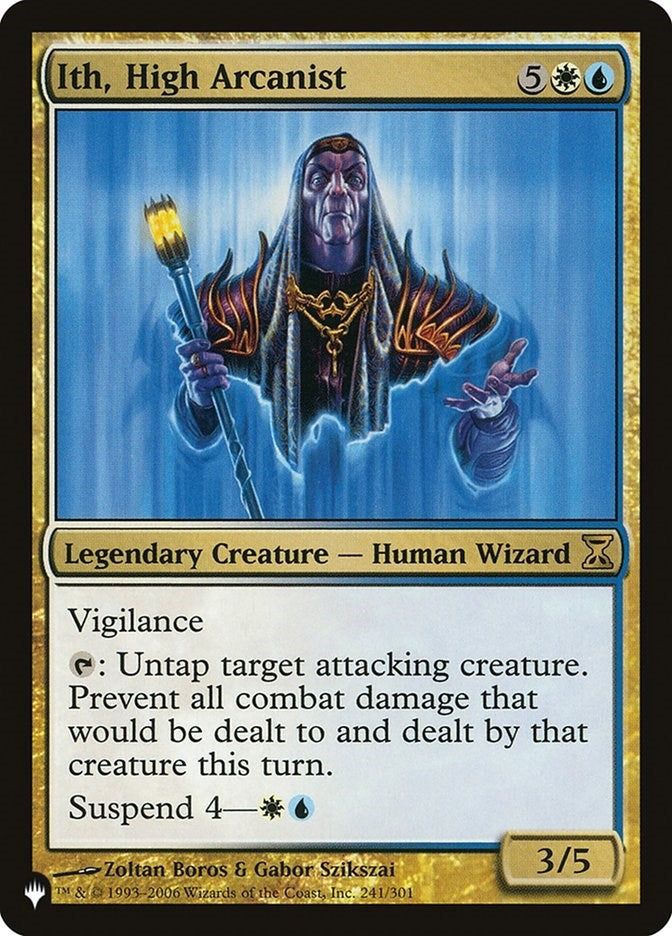 Image for Ith, High Arcanist (The List Reprints) (241/301) - Magic: The Gathering