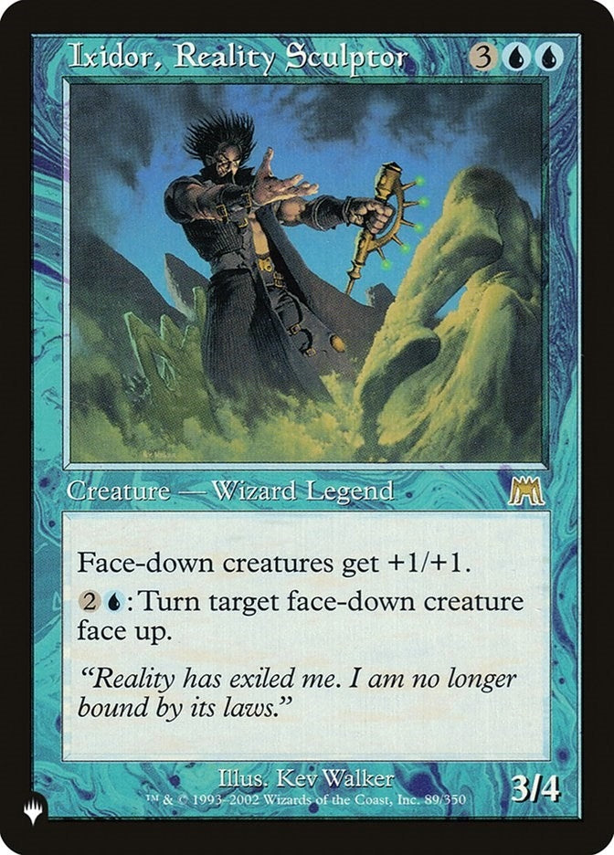 Image for Ixidor, Reality Sculptor (The List Reprints) (89/350) - Magic: The Gathering