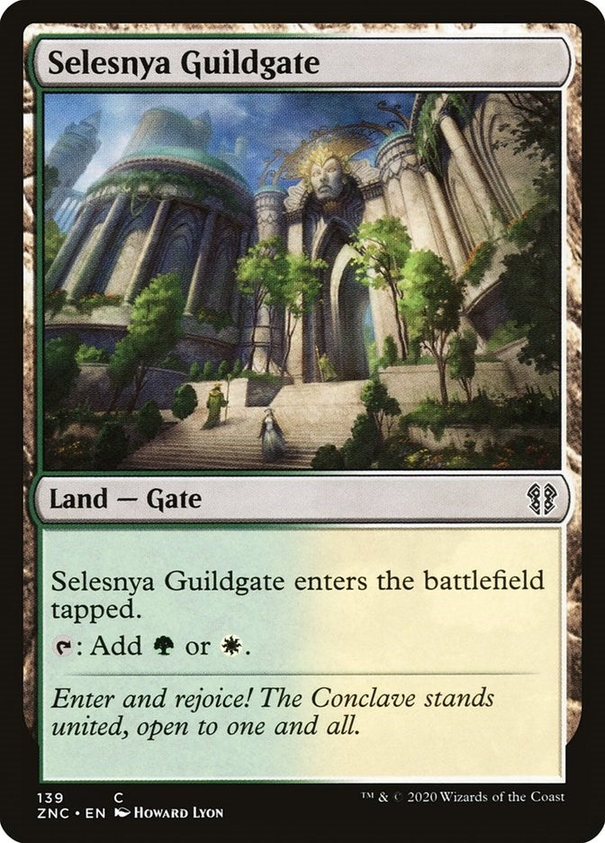 Image for Selesnya Guildgate (Commander: Zendikar Rising) (139) - Magic: The Gathering