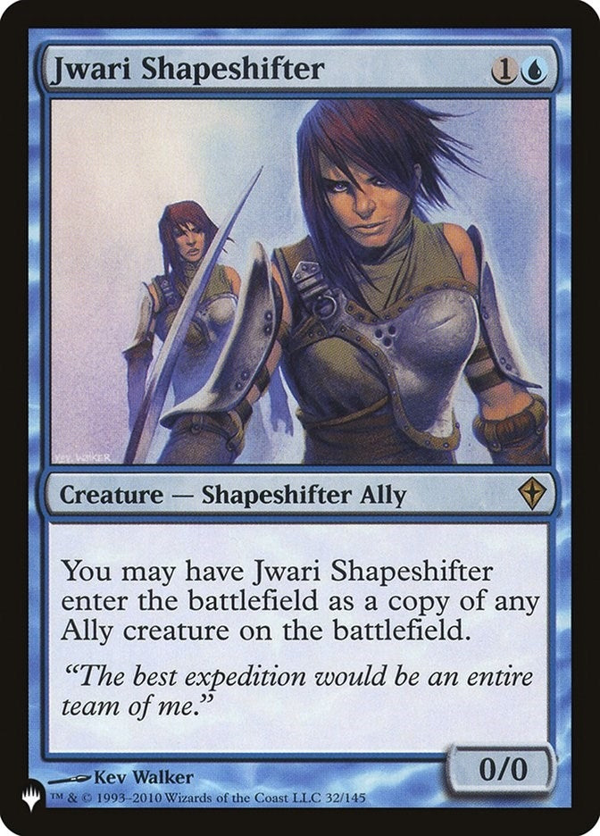 Image for Jwari Shapeshifter (The List Reprints) (32/145) - Magic: The Gathering