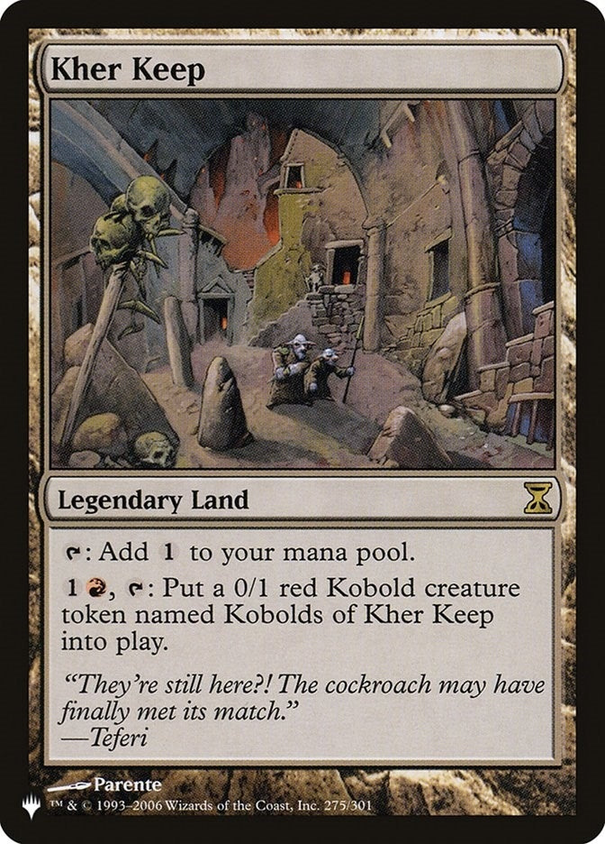 Image for Kher Keep (The List Reprints) (275/301) - Magic: The Gathering