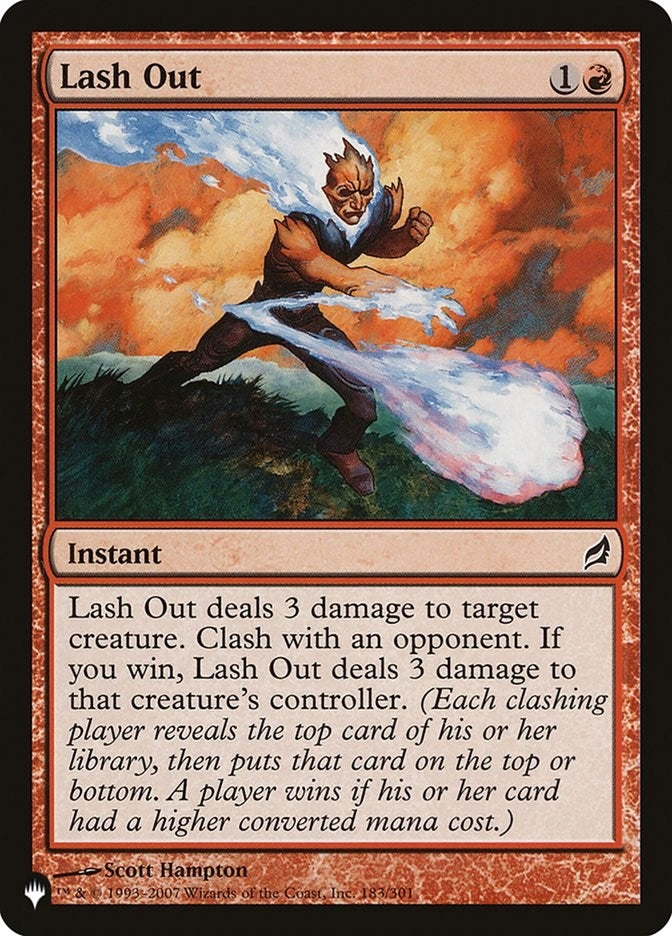 Image for Lash Out (The List Reprints) (183/301) - Magic: The Gathering