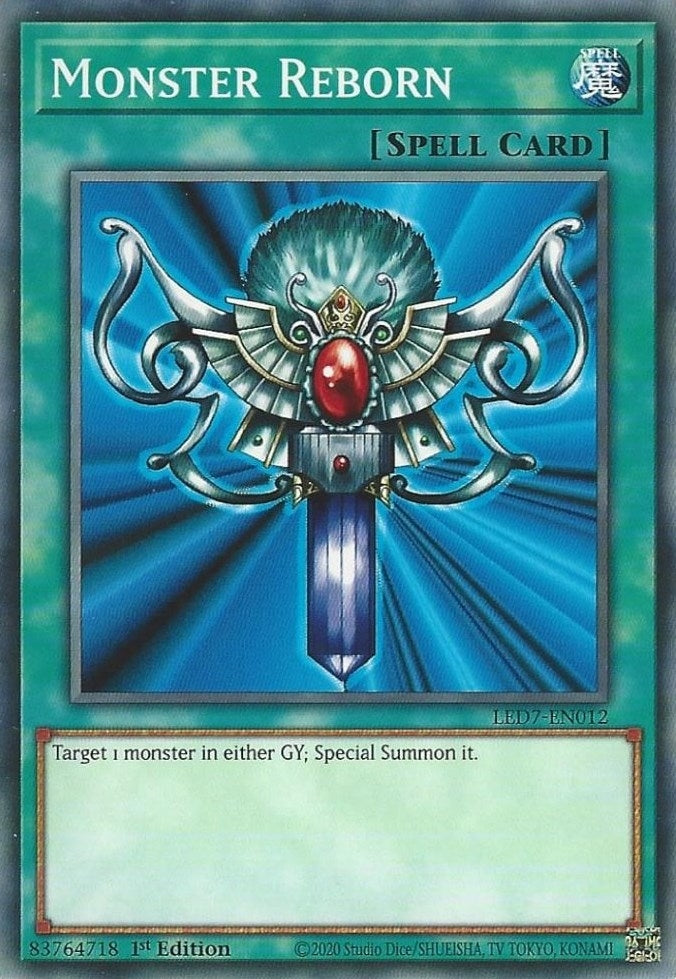 Image for Monster Reborn (Legendary Duelists: Rage of Ra) (LED7-EN012) - YuGiOh