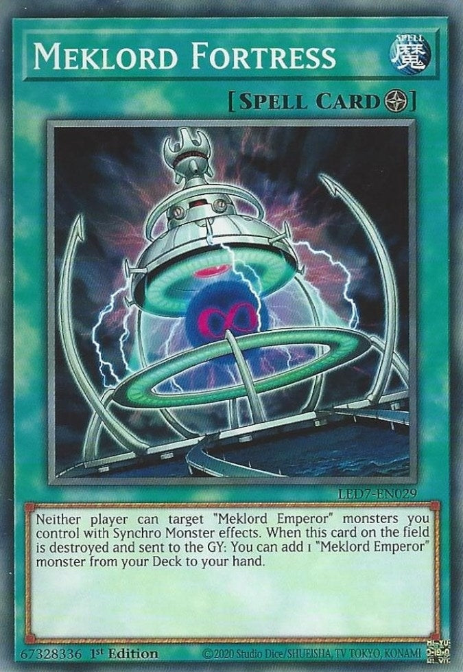 Image for Meklord Fortress (Legendary Duelists: Rage of Ra) (LED7-EN029) - YuGiOh