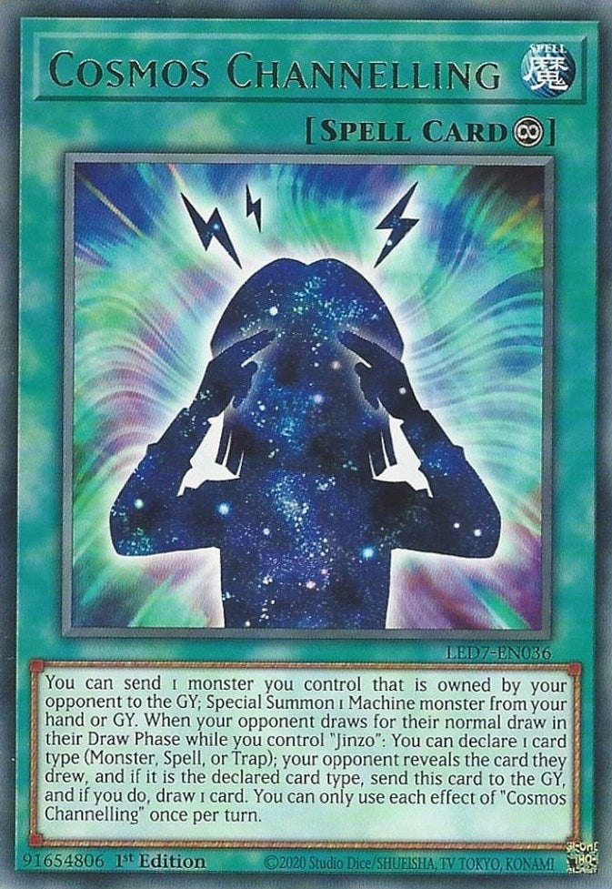 Image for Cosmos Channelling (Legendary Duelists: Rage of Ra) (LED7-EN036) - YuGiOh