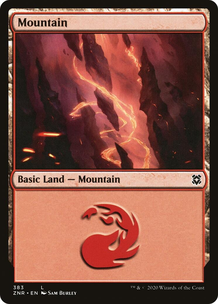 Image for Mountain (Zendikar Rising) (383) - Magic: The Gathering