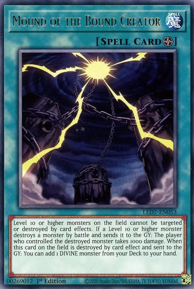 Image for Mound of the Bound Creator (Legendary Duelists: Rage of Ra) (LED7-EN053) - YuGiOh