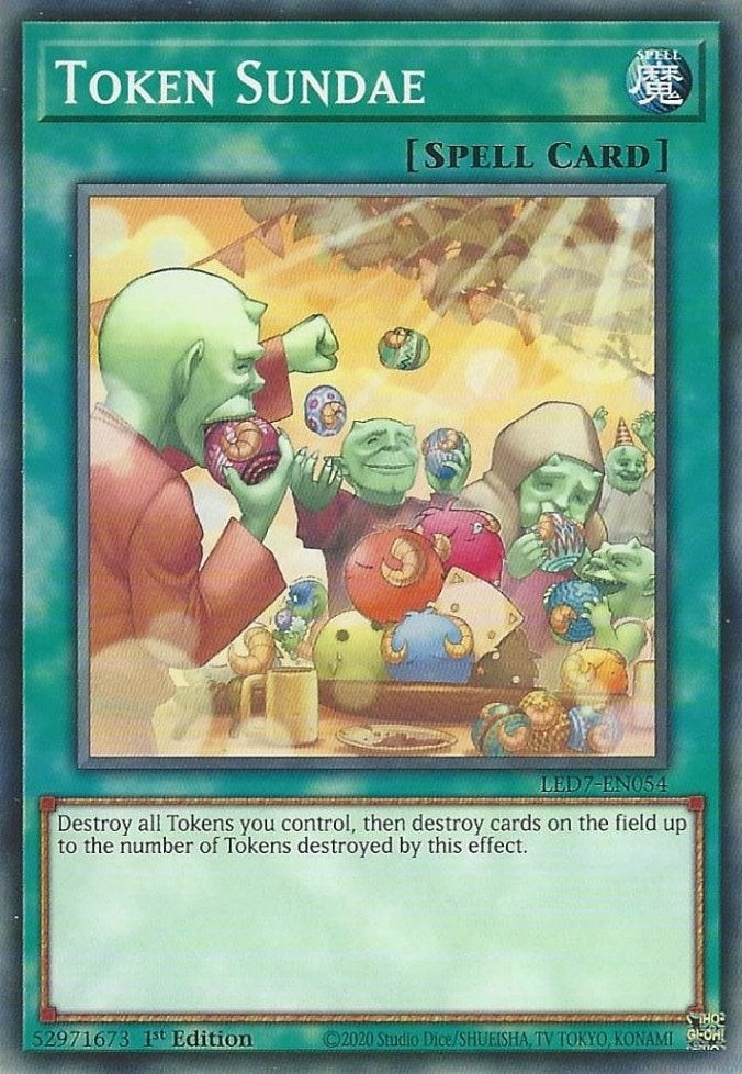 Image for Token Sundae (Legendary Duelists: Rage of Ra) (LED7-EN054) - YuGiOh