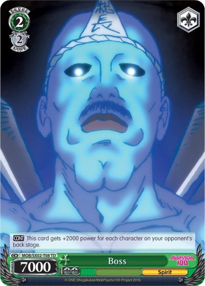 Image for Boss (Mob Psycho 100) (MOB/SX02-T08 TD) - Weiss Schwarz