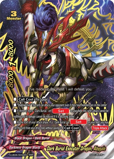 Image for Dark Burial Executer Dragon, Abygale (Buddy Again Vol.3 ~Beyond the Ages~) (S-UB06/0002EN) - Future Card BuddyFight