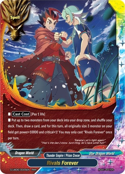 Image for Rivals Forever (Buddy Again Vol.3 ~Beyond the Ages~) (S-UB06/0005EN) - Future Card BuddyFight