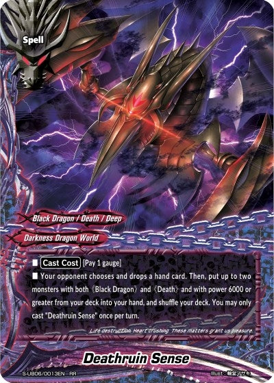 Image for Deathruin Sense (Buddy Again Vol.3 ~Beyond the Ages~) (S-UB06/0013EN) - Future Card BuddyFight