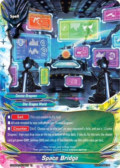Image for Space Bridge (Buddy Again Vol.3 ~Beyond the Ages~) (S-UB06/0034EN) - Future Card BuddyFight