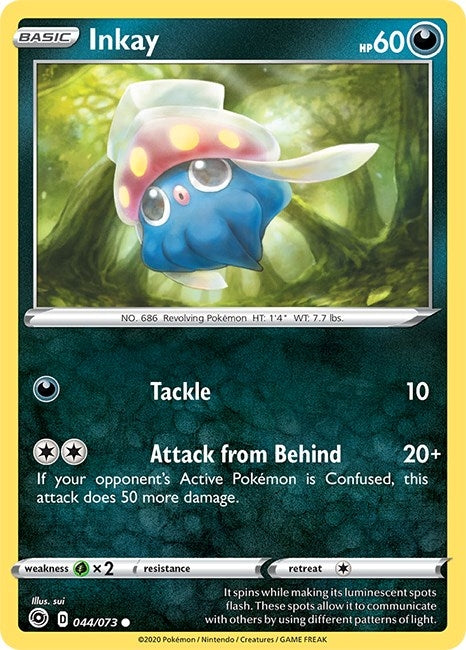 Image for Inkay (Champion's Path) (44/73) - Pokemon