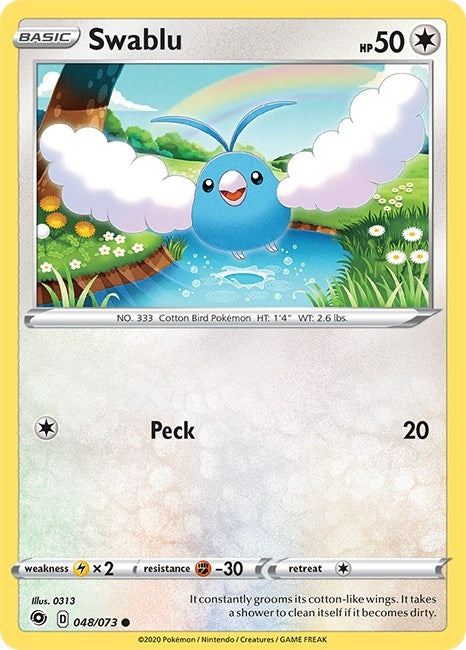 Image for Swablu (Champion's Path) (48/73) - Pokemon