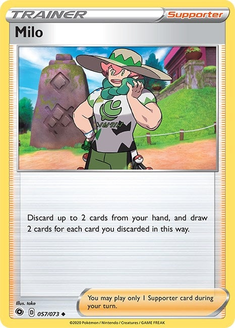 Image for Milo (Champion's Path) (57/73) - Pokemon