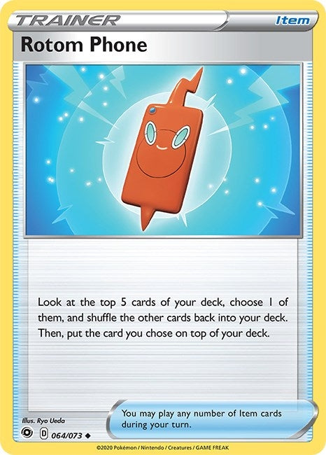 Image for Rotom Phone (Champion's Path) (64/73) - Pokemon